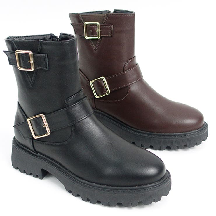 サイドジップ厚底エンジニアブーツ | Scramble | 詳細画像10 