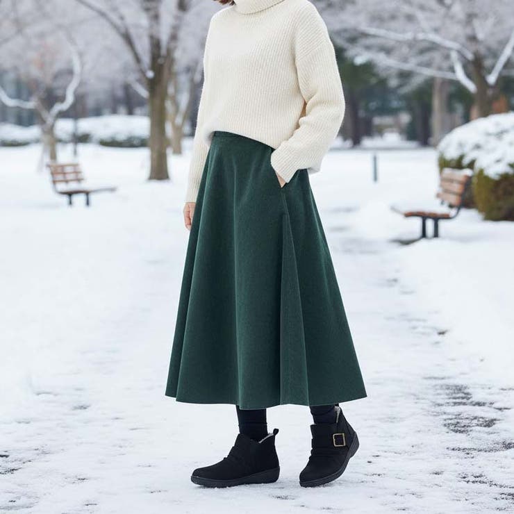 ブラック | ベルト付きボアショートブーツ | Scramble