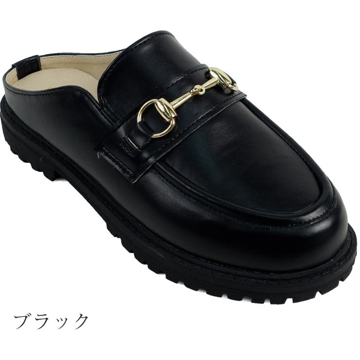 【2026春夏新作】ビット付き厚底ローファーミュール | Scramble | 詳細画像2 