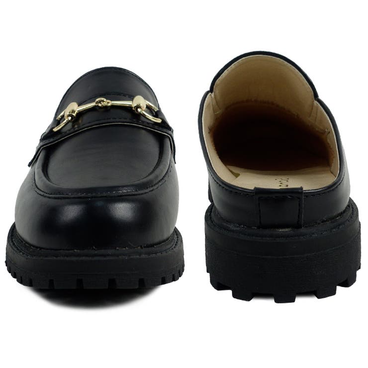 【2026春夏新作】ビット付き厚底ローファーミュール | Scramble | 詳細画像6 