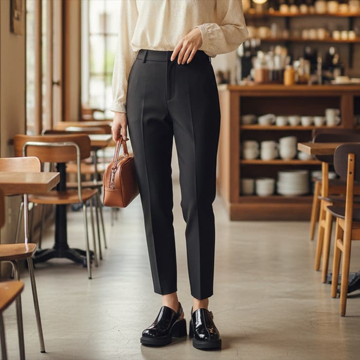 ブラック/G | 【2026春夏新作】メリージェーン風スニーカーパンプス | Scramble