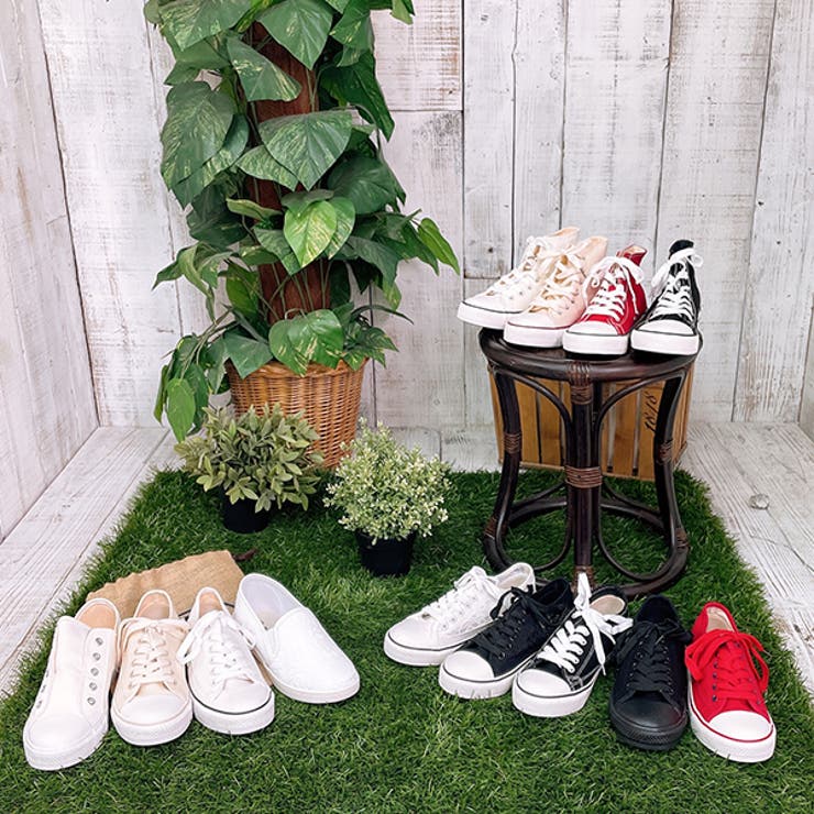 21春夏選べるスニーカー レースアップ ローカット 品番 Incs Scramble スクランブル のレディースファッション通販 Shoplist ショップリスト