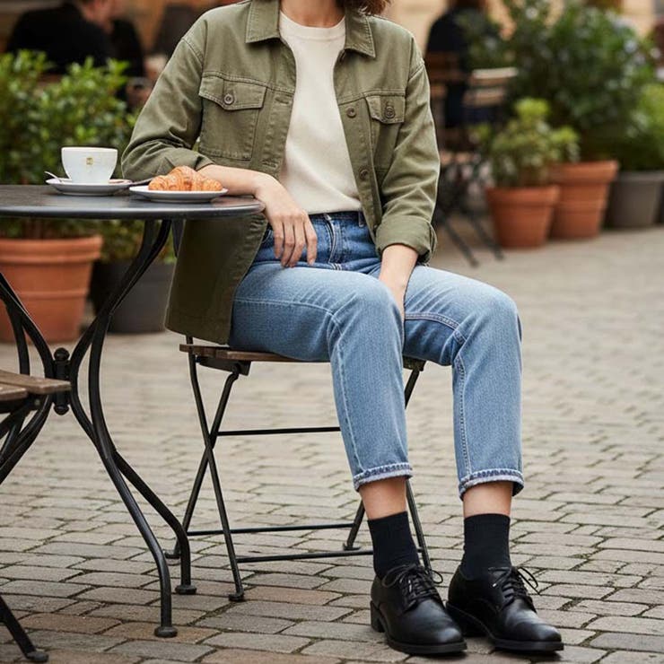 レースアップマニッシュシューズ おじ靴 オックスフォード | Scramble | 詳細画像12 