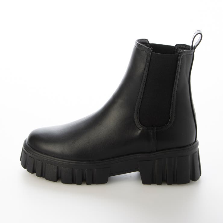 サイドゴアトラックソールブーツ 厚底 ミドル丈 | Scramble | 詳細画像3 