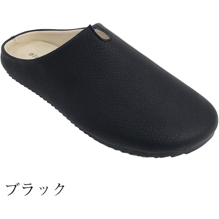 エコレザーサボサンダル スリッパ ふわもちクッション | Scramble | 詳細画像2 