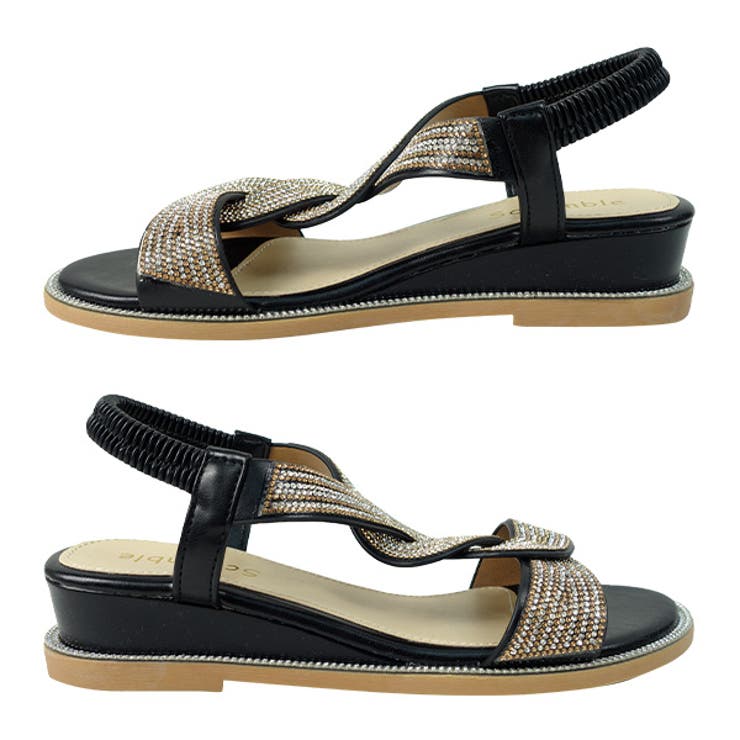 ローウェッジビジューサンダル | Scramble | 詳細画像5 