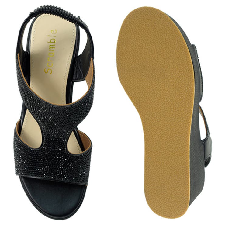 バックバンドビジューサンダル | Scramble | 詳細画像7 