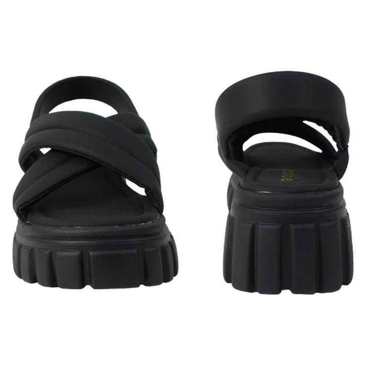 クロスベルト厚底ボリュームスポーツサンダル | Scramble | 詳細画像6 