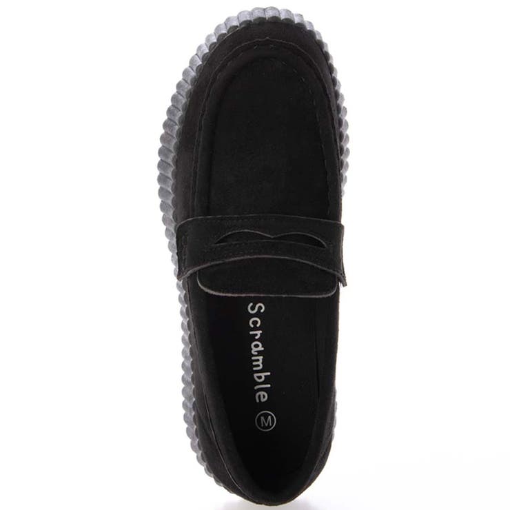 厚底ローファースエードシューズ | Scramble | 詳細画像9 