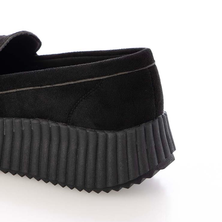 厚底ローファースエードシューズ | Scramble | 詳細画像11 