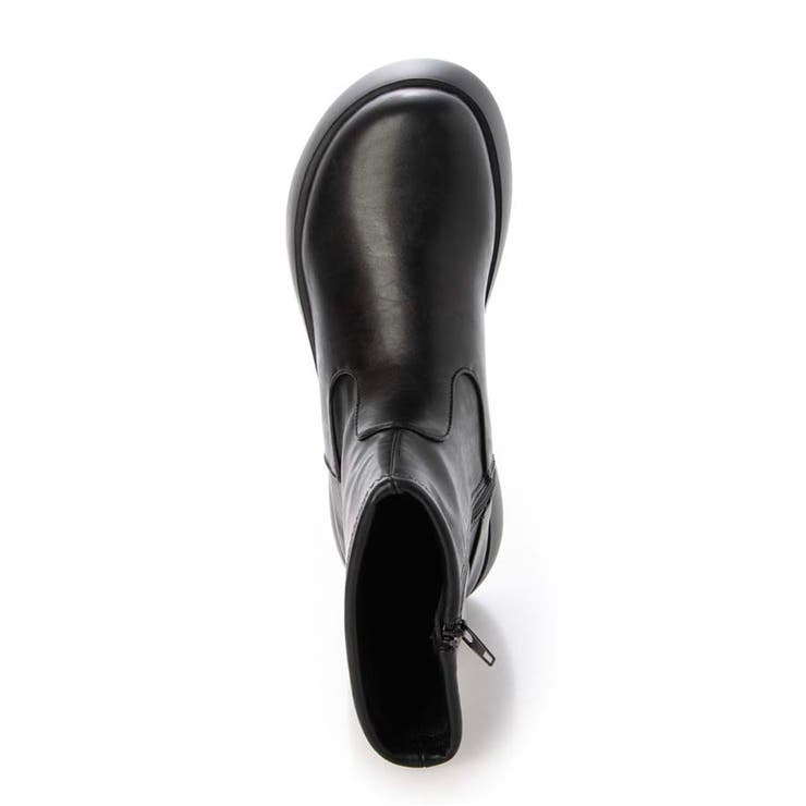 厚底ストレッチショートブーツ | Scramble | 詳細画像7 