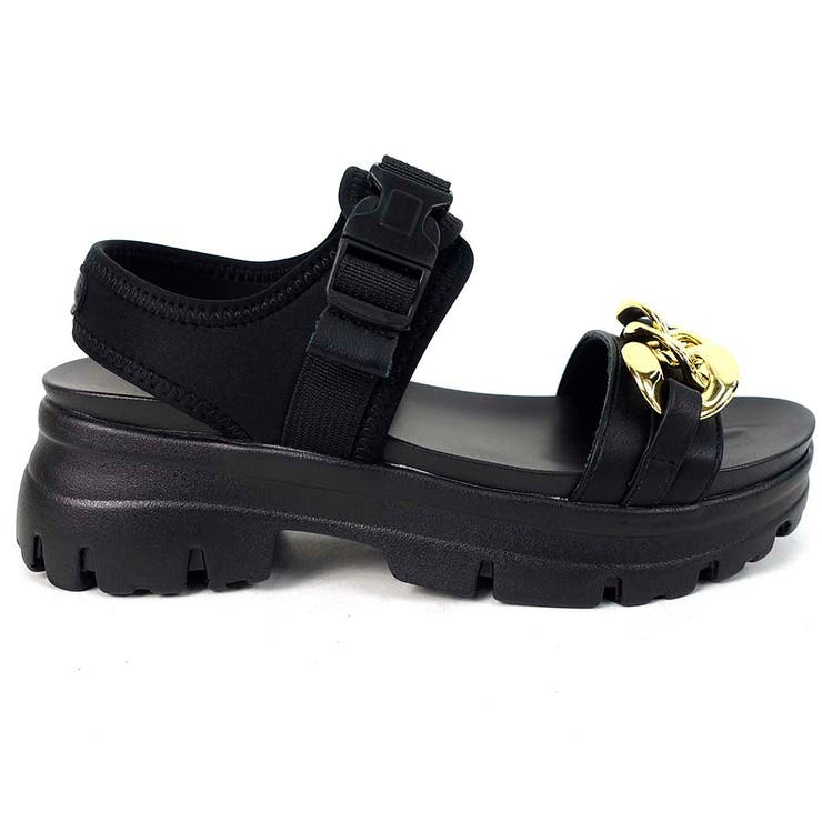 存在感抜群！ゴールドチェーン × ボリューム厚底 スポーツサンダル | Scramble | 詳細画像5 