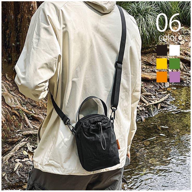 【SETUP7】ミニショルダーサコッシュ ペットボトル収納 KNF146 | SETUP7【WOMEN】 | 詳細画像1 