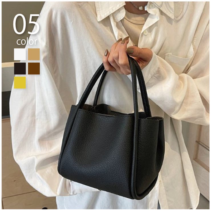 【SETUP7】ソフトレザーバスケットバッグKNF144 | SETUP7【WOMEN】 | 詳細画像1 