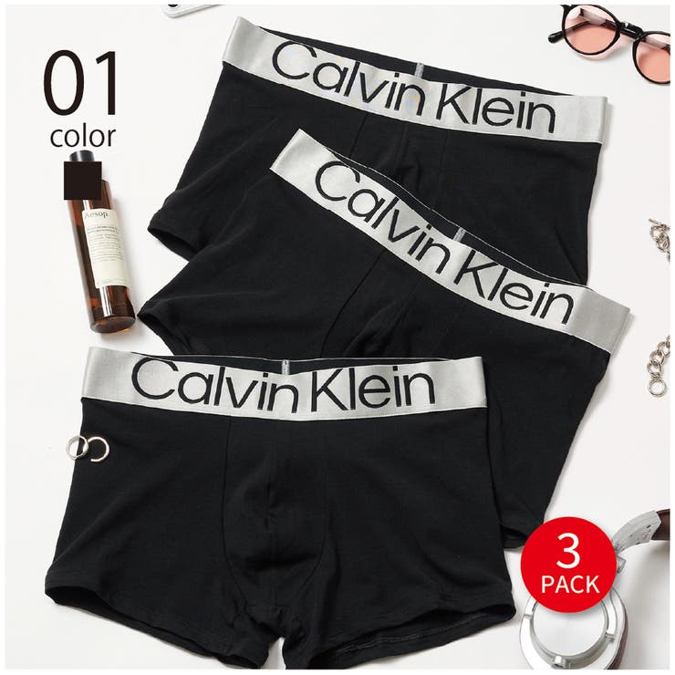 【Calvin Klein】3Pボクサーパンツ NB3130A | SETUP7【MEN】 | 詳細画像1 