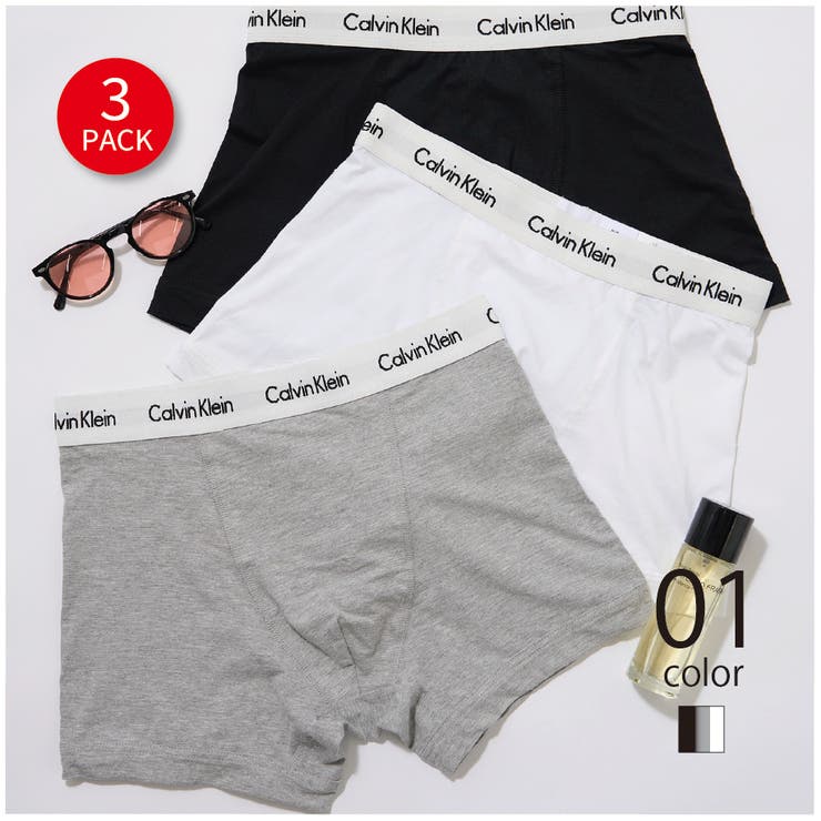 【Calvin Klein】3Pボクサーパンツ | SETUP7【MEN】 | 詳細画像1 