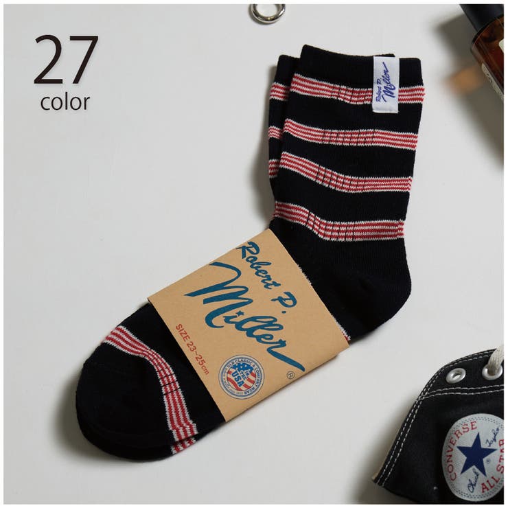 【Robert P Miller】1Pクルーソックス | SETUP7【MEN】 | 詳細画像1 