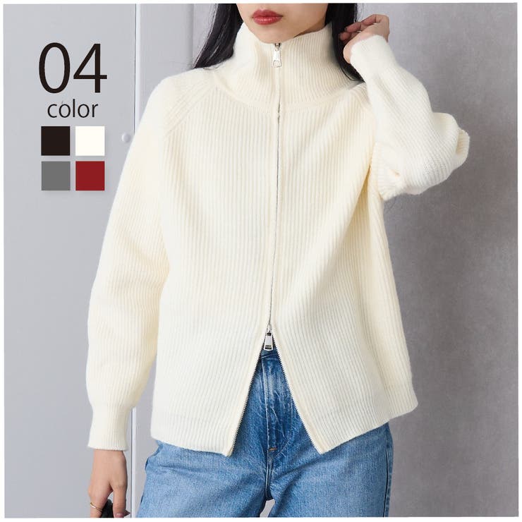 【SETUP7】ドライバーズニット KNF151 | SETUP7【WOMEN】 | 詳細画像1 