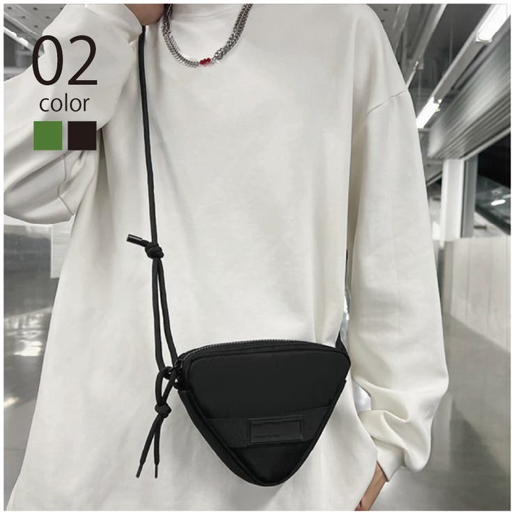 【SETUP7】ナイロントライアングルミニショルダーバッグ フェス アウトドア | SETUP7【MEN】 | 詳細画像1 