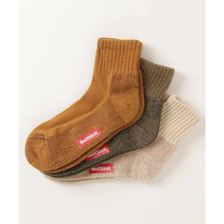 その他10 | 【Healthknit】3足セットヘビーウェイトミドルソックス | SETUP7【MEN】
