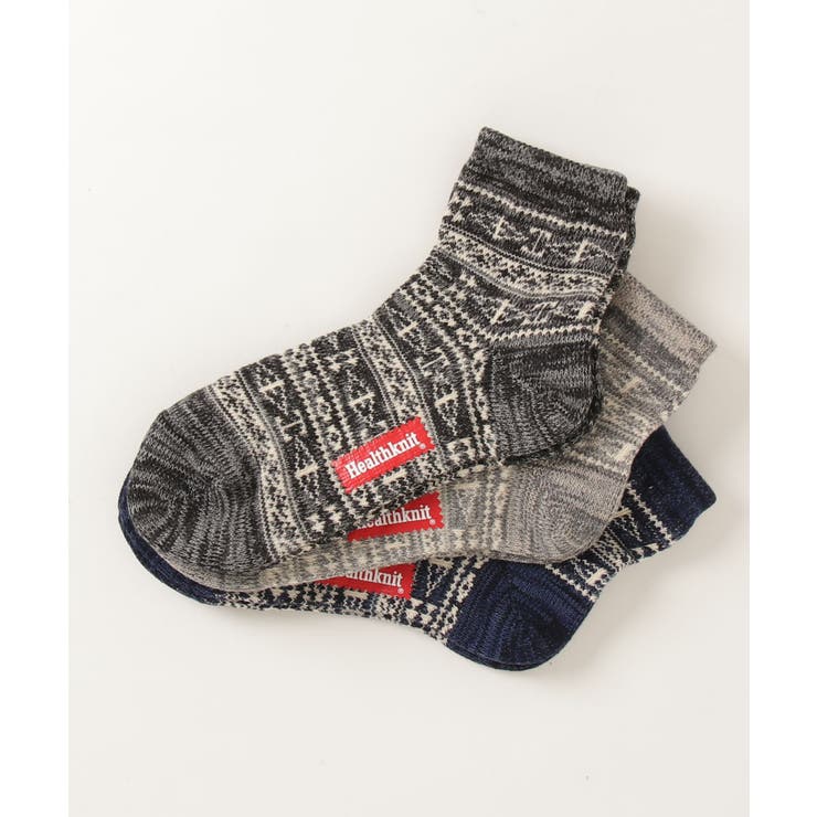 その他11 | 【Healthknit】3足セットヘビーウェイトミドルソックス | SETUP7【MEN】