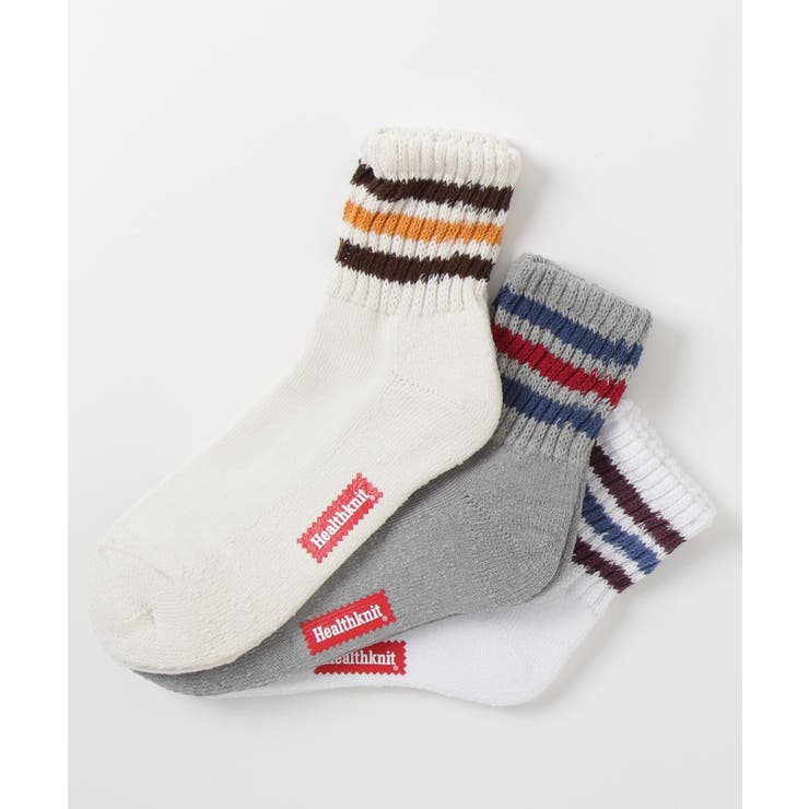 その他14 | 【Healthknit】3足セットヘビーウェイトミドルソックス | SETUP7【MEN】