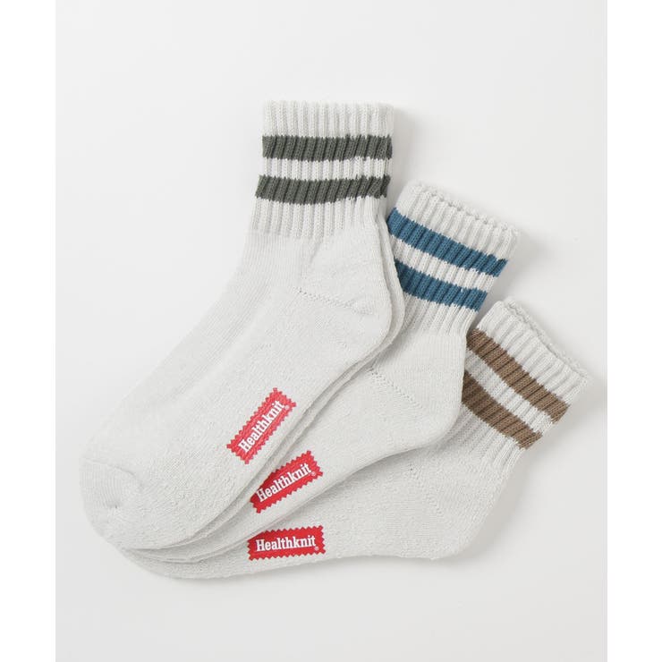 その他15 | 【Healthknit】3足セットヘビーウェイトミドルソックス | SETUP7【MEN】