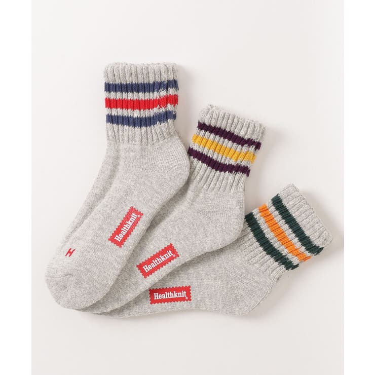 その他18 | 【Healthknit】3足セットヘビーウェイトミドルソックス | SETUP7【MEN】