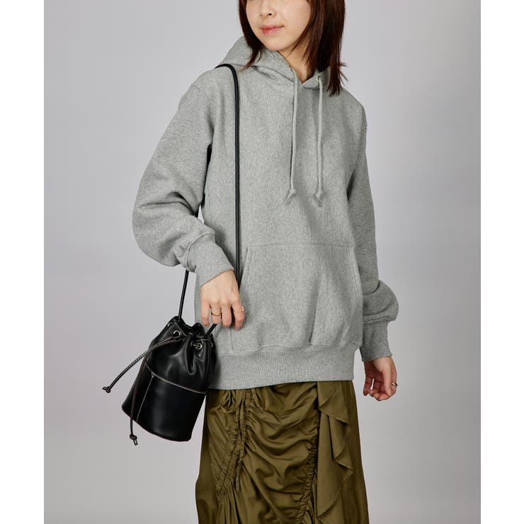 ダークグレー | 12オンスヘビーウェイトスウェットプルオーバーパーカー 長袖フーディー 厚手 | SETUP7【MEN】