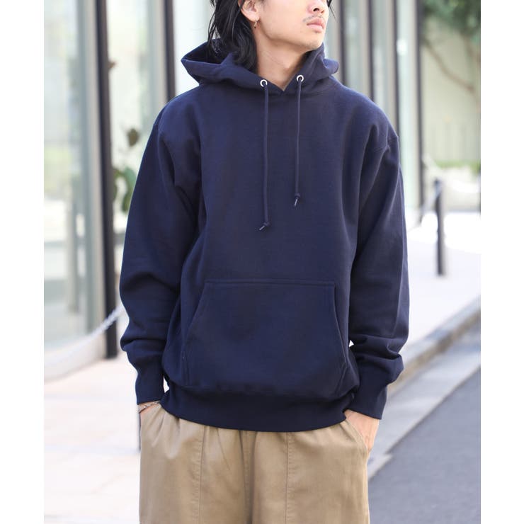 ネイビー | 【UNITED ATHLE】12オンスヘビーウェイトスウェットプルオーバーパーカ… | SETUP7【MEN】