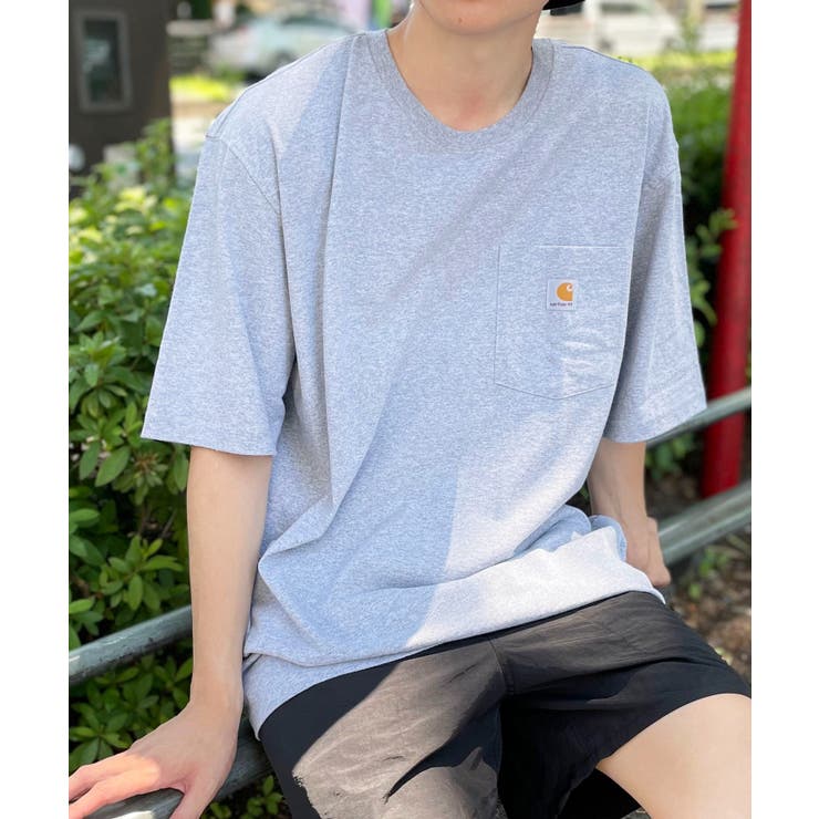 Carhartt】カーハート ビッグシルエットポケットTシャツ K87[品番