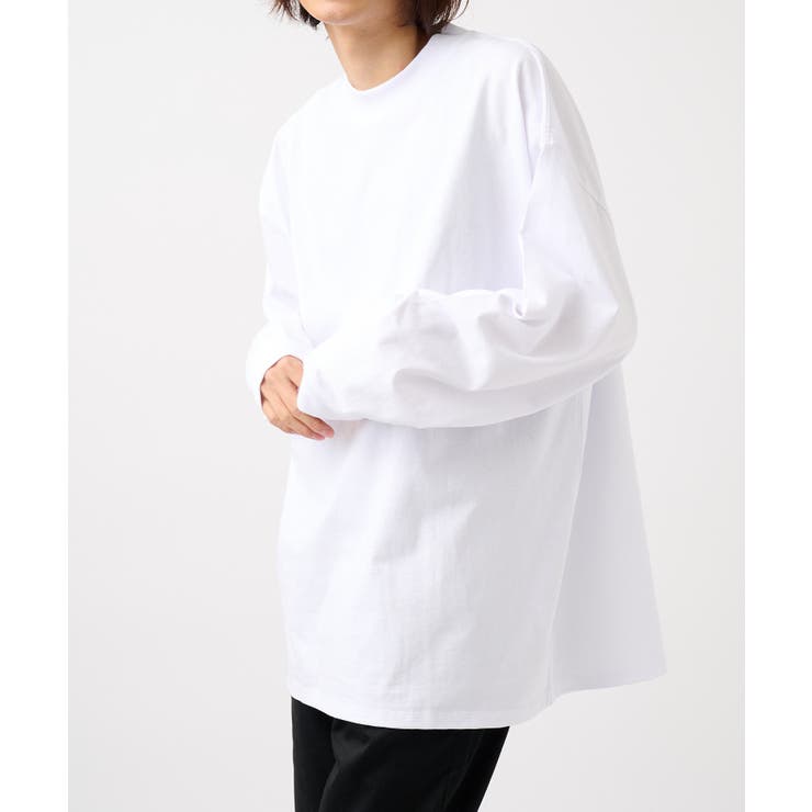5 6オンス ビッグシルエットロングスリーブTEE | SETUP7【WOMEN】 | 詳細画像9 
