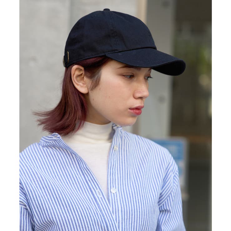 ブラック | 【NEWHATTAN】NYC 6パネル ベースボールCAP/ニューハッタン | SETUP7【WOMEN】