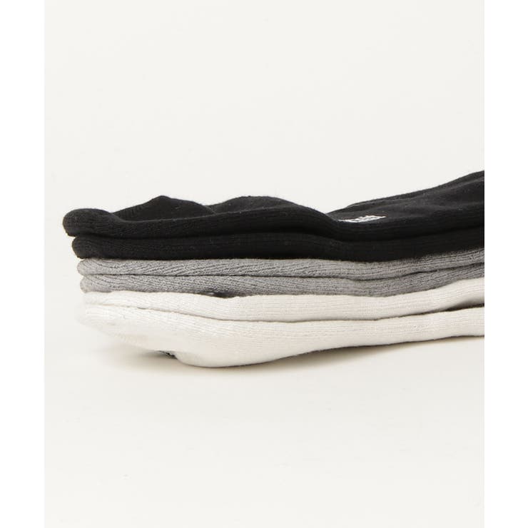 Healthknit】3足セット 柄 デザインくるぶしソックス[品番