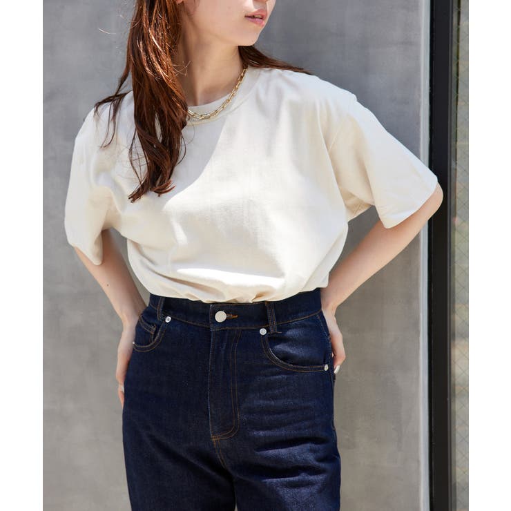 ライトベージュ | 【Printstar】7 4オンス スーパーヘビーTシャツ | SETUP7【WOMEN】