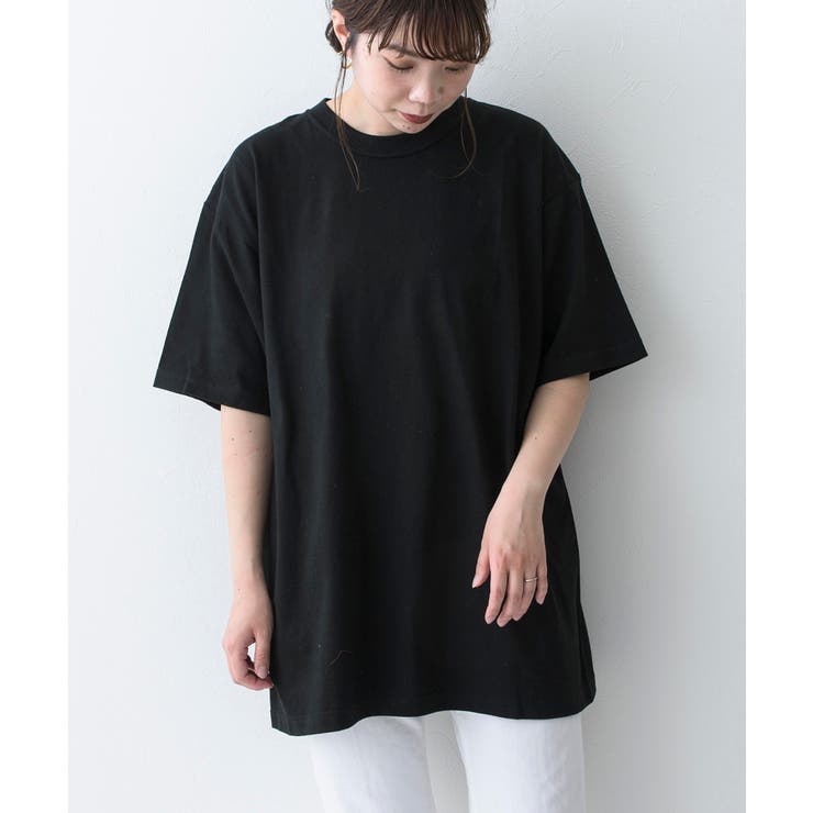 ブラック | 【Printstar】7 4オンス スーパーヘビーTシャツ | SETUP7【WOMEN】