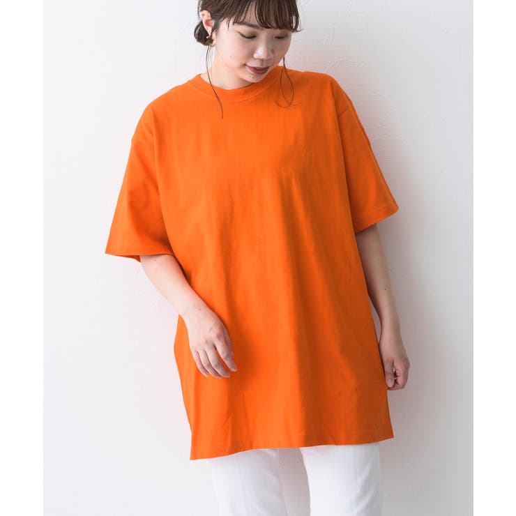 オレンジ | 【Printstar】7 4オンス スーパーヘビーTシャツ | SETUP7【WOMEN】