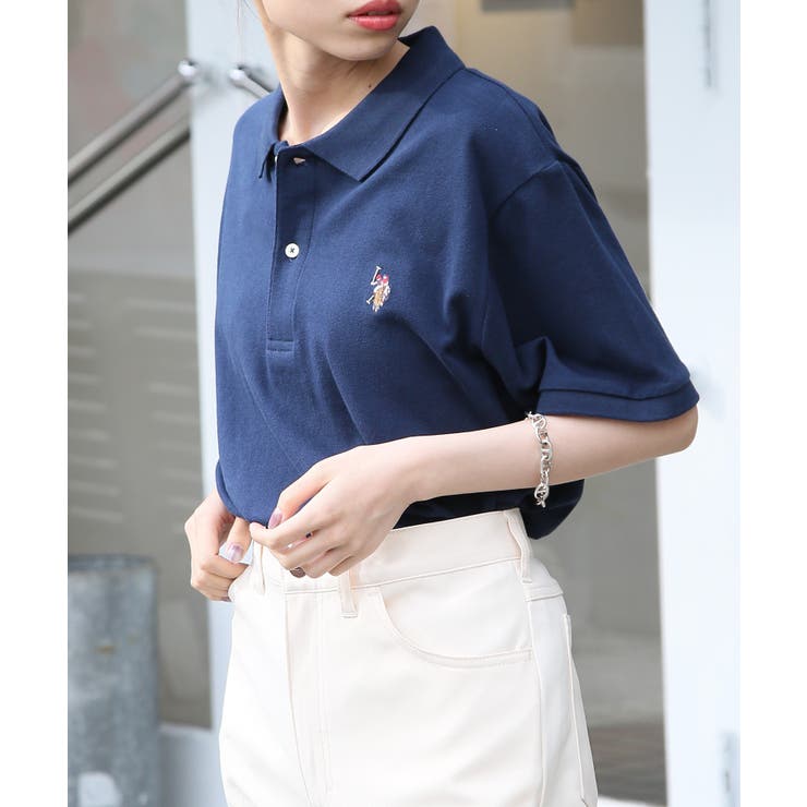 【U.S. POLO ASSN.】ワンポイントロゴPOLOシャツ | SETUP7【WOMEN】 | 詳細画像55 