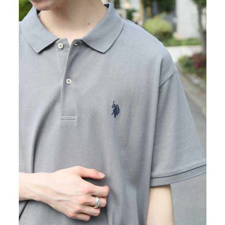 U.S. POLO ASSN.】ワンポイントロゴPOLOシャツ[品番