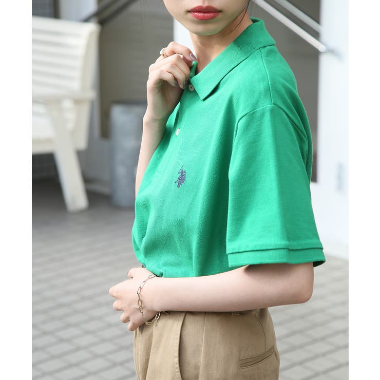 【U.S. POLO ASSN.】ワンポイントロゴPOLOシャツ | SETUP7【WOMEN】 | 詳細画像72 