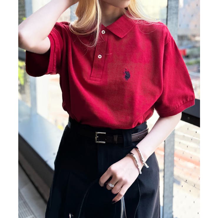 【U.S. POLO ASSN.】ワンポイントロゴPOLOシャツ | SETUP7【WOMEN】 | 詳細画像83 