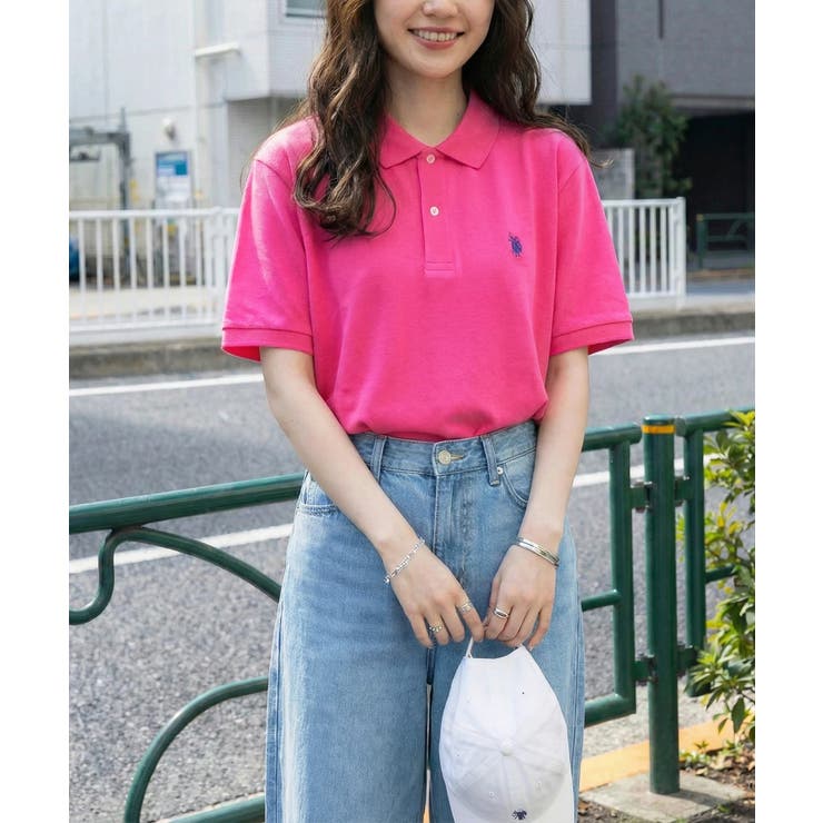 【U.S. POLO ASSN.】ワンポイントロゴPOLOシャツ | SETUP7【WOMEN】 | 詳細画像89 