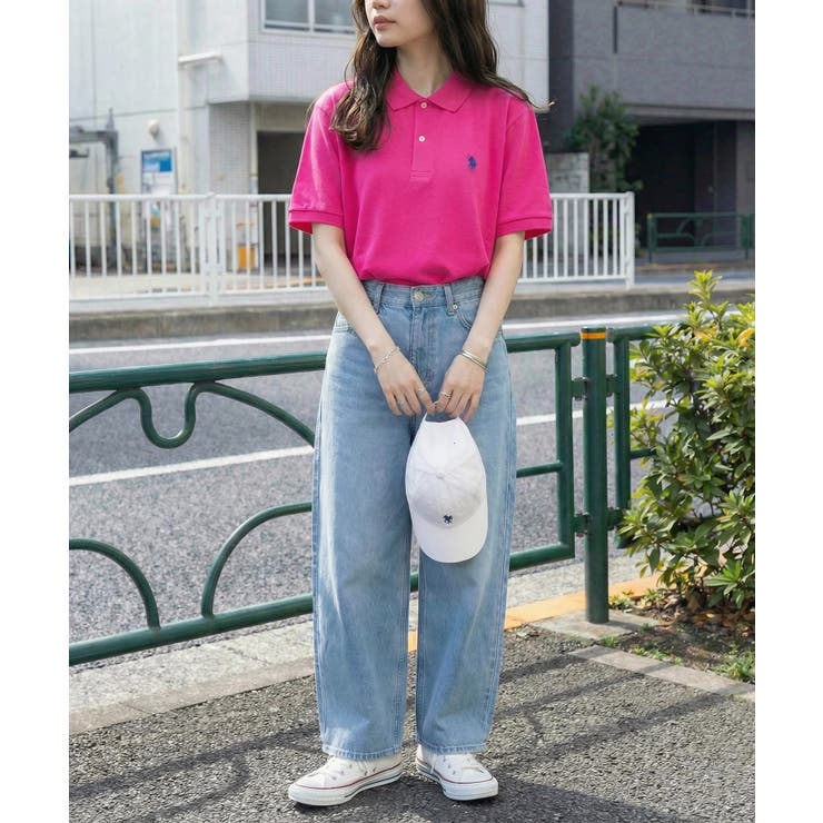 【U.S. POLO ASSN.】ワンポイントロゴPOLOシャツ | SETUP7【WOMEN】 | 詳細画像91 