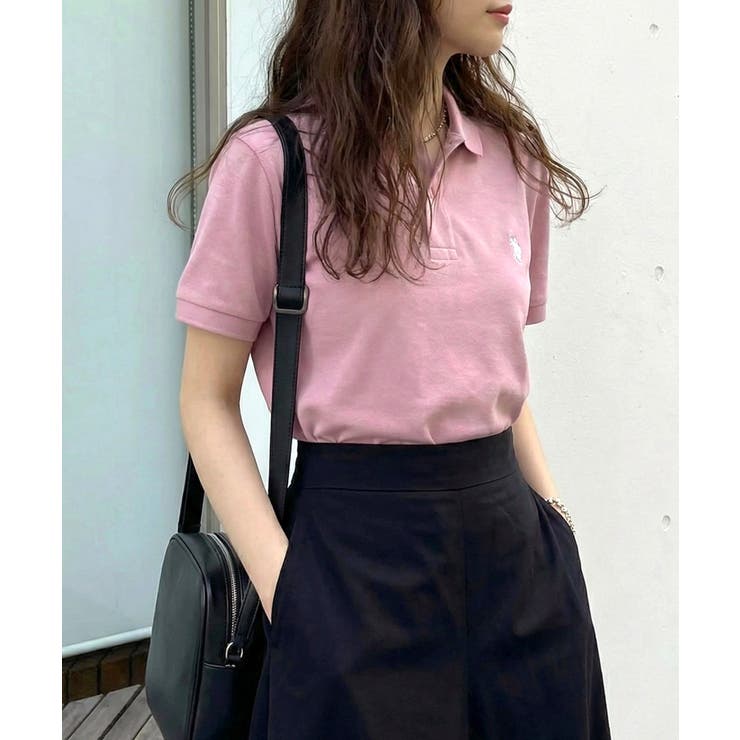 【U.S. POLO ASSN.】ワンポイントロゴPOLOシャツ | SETUP7【WOMEN】 | 詳細画像93 