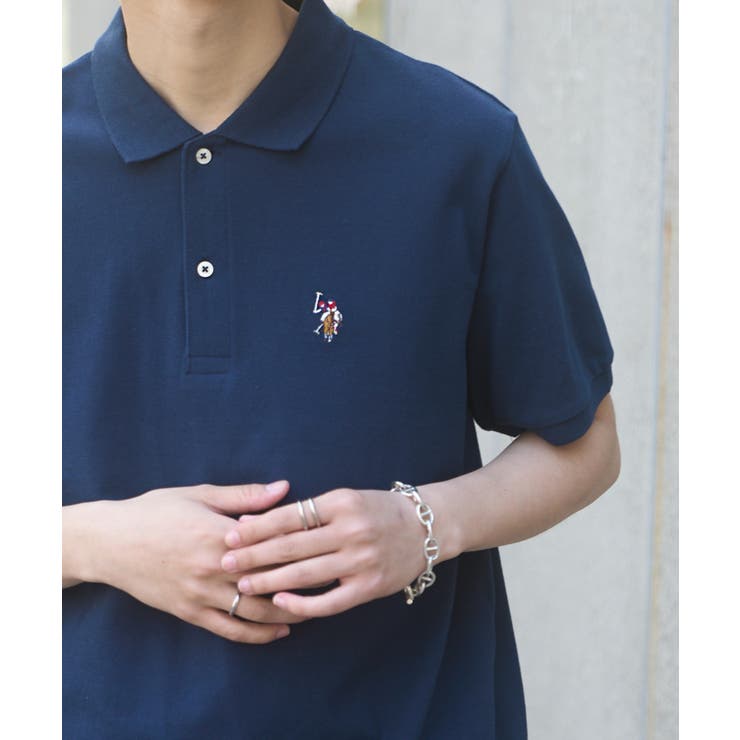 ネイビー系3 | 【U.S. POLO ASSN.】ワンポイントロゴPOLOシャツ | SETUP7【WOMEN】