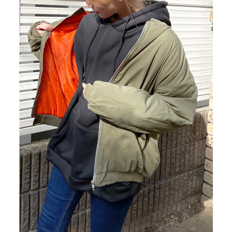 【SETUP7】オーバーサイズミリタリーブルゾン MA-1 SCCH44 | SETUP7【WOMEN】 | 詳細画像5 