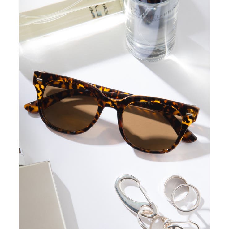 ブラウン系2 | 【SETUP7】超軽量オーセンティックサングラス UVカットTNY | SETUP7【WOMEN】