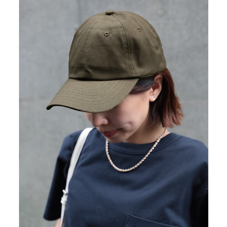 オリーブ | 【UNITED ATHLE】コットンツイルローキャップ 9670 | SETUP7【WOMEN】