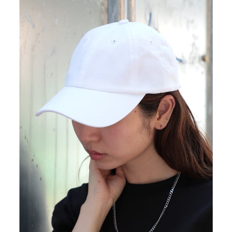 ホワイト | 【UNITED ATHLE】コットンツイルローキャップ 9670 | SETUP7【WOMEN】
