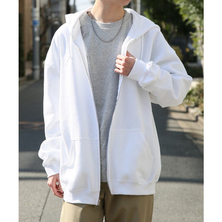 【GILDAN】8 oz ヘビーブレンド裏起毛スウェットフルZIPパーカー | SETUP7【MEN】 | 詳細画像26 